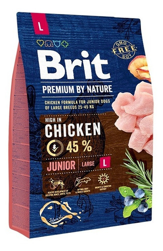 Alimento Europeo Brit Premium Junior L (cachorro) 3k