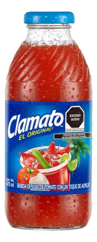 Pack De 12 Jugo Clamato El Original 473 Ml
