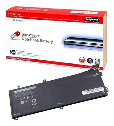 Batería Portátil H5h20 Rrcgw Dell Xps 15 9550 9560 95...