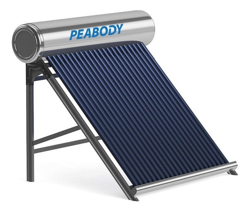 Imagen 1 de 9 de Peabody Termotanque Solar 200 L + Kit Electrico Acero Inox 