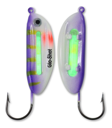 Northland Tackle Glo-shot Jig Â 1 8 Oz 2 Tarjeta Uv Purple