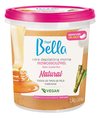 Depil Bella Pasta De Depilacin De Cera Natural De Azcar De C