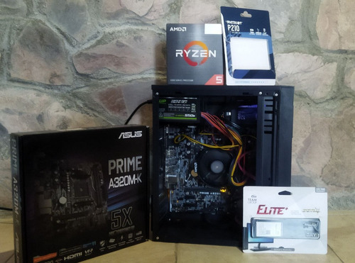 Computadora Ryzen 5 5600g 16gb Ram Ssd 128gb