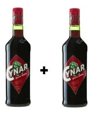 Kit Com 2 Unid Aperitivo Cynar 900ml Alcachofra