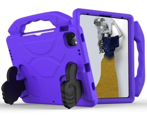 Funda Ok De Uso Rudo Goma Niños Para iPad Air 4 Y Air 5