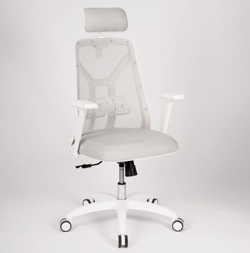 Sillón Ergonómico Tokio Premium White Diseño Exclusivo Rossi