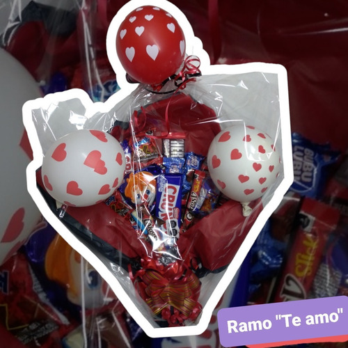 Ramo De Dulces Te Amo Pankekitosmx