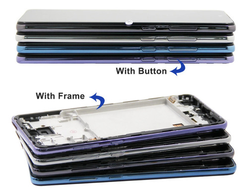 Pantalla Oled+marco+funda For Samsung A72 4g A725