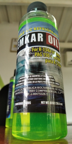 Aceite Lubricante Sintético Emkar Oil Pag 150