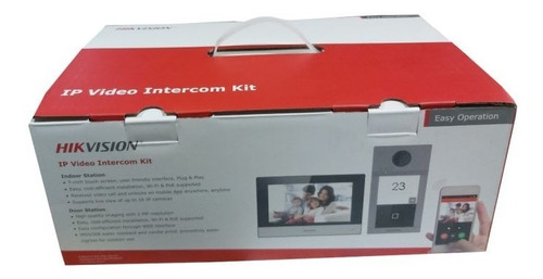 Kit De Video Portero Ip 2mp Wi-fi Ds-kis604-p(b) Hikvision