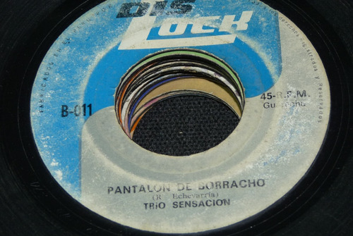 Jch- Trio Sensacion Pantalon De Borrach Salsa Guaguanc 45rpm