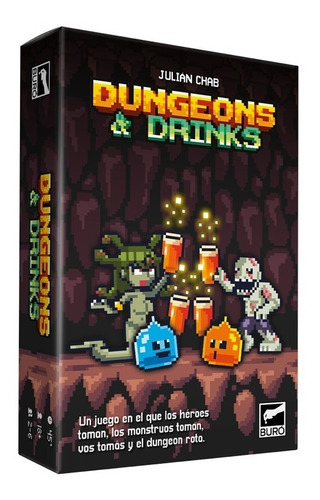 Dungeons & Drinks - Bureau De Juegos - Juego De Mesa