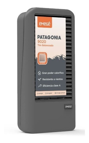 Calefactor Emege Patagonia 2000tbal Multigas Ce9020b 