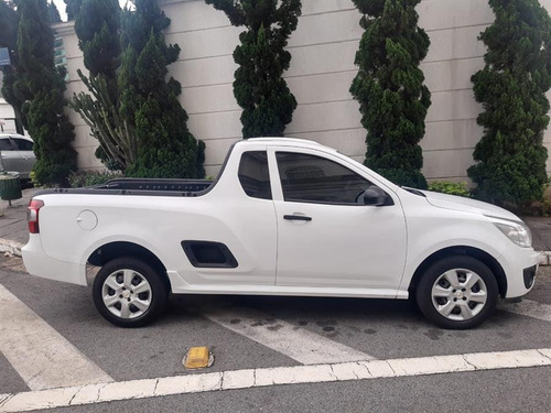 Imagem 5 de 11 de Chevrolet Montana Ls 1.4 Branca Completa 2019
