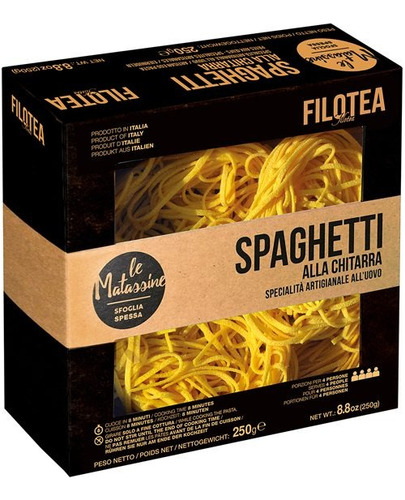 Pasta Filotea Spaghetti Alla Chitarra