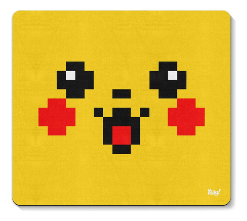 Mouse Pad Emborrachado 23x20cm Pokémon Yaay! Cor Pixelchu