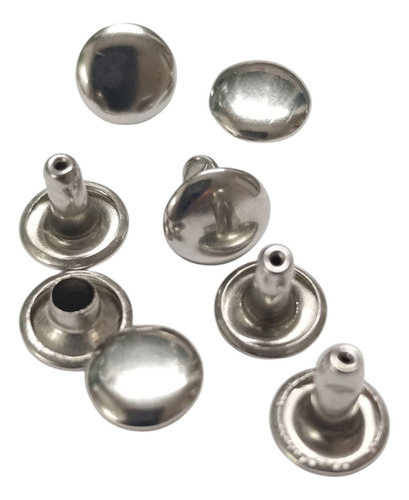 Remache Doble Tapa 8 Por 1000 Unidades Niquel