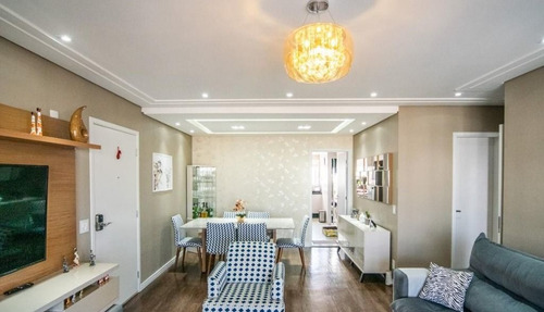 Imagem 9 de 30 de ** Landscape Tatuapé - Lindo Apartamento C/ Ampla Varanda Gourmet C/ Churrasqueira ** - Ap1719
