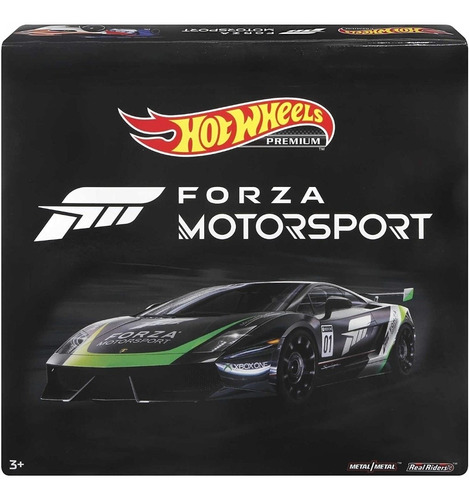 Hot Wheels Forza Motorsport Set 5 Carros Llanta De Goma