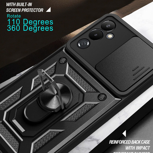Estuche Antichoque Armor Junshi Para Tecno Pova 4 Pro