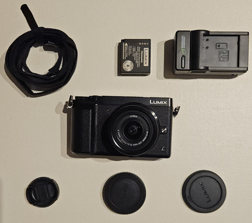 Camara Panasonic Lumix Gx80/gx85 Con Lente Lumix 20mm F1.7 Negro