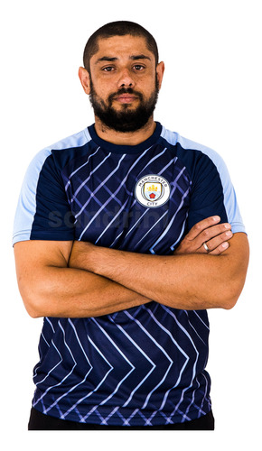 Camiseta Spr Manchester City Licenciada Gilmore Oficial 