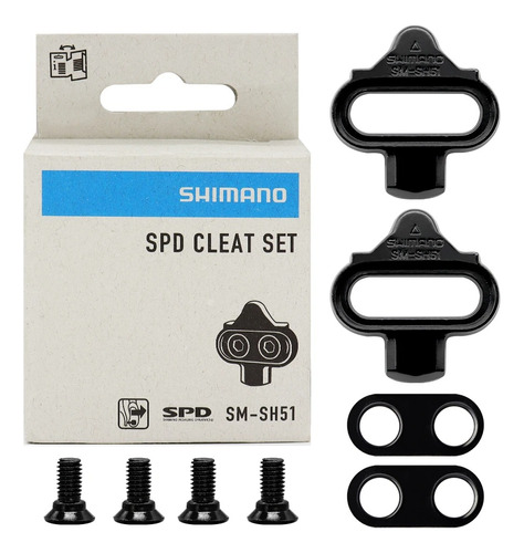 Calas (cleats) Para Pedales Spd (shimano Sm- Sh51 )