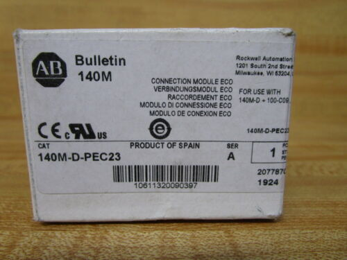 Allen Bradley 140m-d-pec23 Rockwell Automation Connectio Yyj