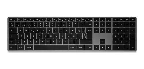 Teclado inalambrico retroiluminado español sales