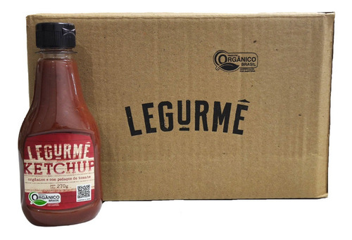 Imagem 1 de 3 de Caixa C/ 9 Un - Bisnaga Ketchup Org