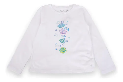 Polera Niña Blanco Pillin (pva612-24bco)
