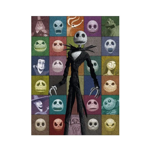 Rompecabezas Extraño Mundo De Jack Halloween Navidad