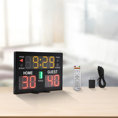 Marcador Led Digital Para Interiores, Marcador De Baloncesto