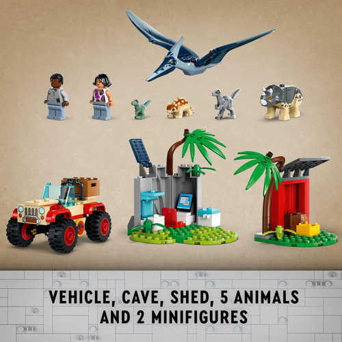 Set De Construcción Lego Jurassic World Baby Dinosaur Rescue