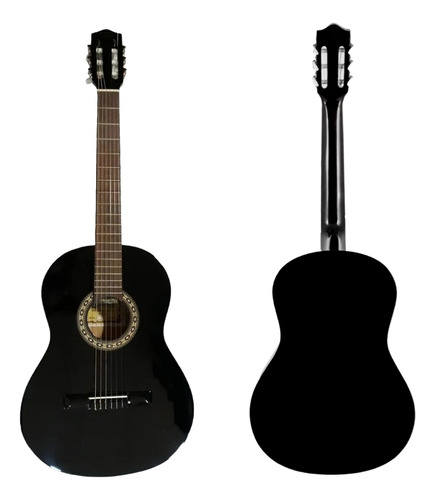 Guitarra Clasica Criolla Gracia Modelo M2 De Estudio Prm Color Negro