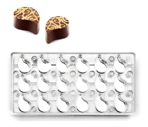 Molde Para Chocolate Profesional Magnetico De Lagrima Ibili