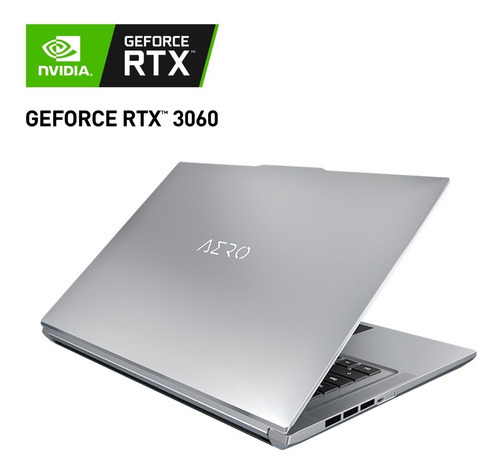 Laptop Gamer Gigabyte Aero Nvidia Rtx 3060 I7 16gb 1tb W11 Color Plateado