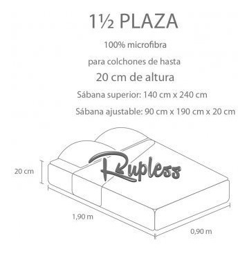 Imagen 2 de 10 de Pack De 10 Juegos De Sábanas Shefa 1½ Plaza Diseños Surtido