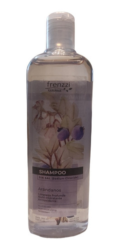 Shampoo Sin Sal Arándanos Frenzzi Antioxidante 350ml