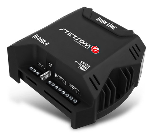 Imagen 1 de 5 de Amplificador Stetsom 400.4 Iron Line 400rms 4 Canales 2 Ohms