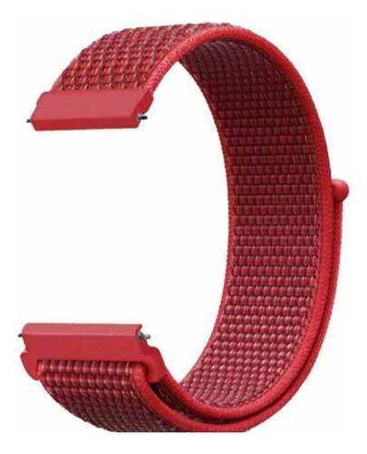 Pulseira Bight Compatível Zeblaze Gts 3 Pro, Cabon Rover X Cor Vermelho