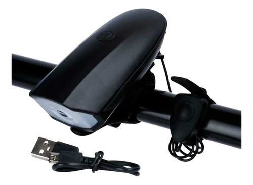 Luz Delantera Bicicleta Impermeable Optica Led Blanca Lcb21