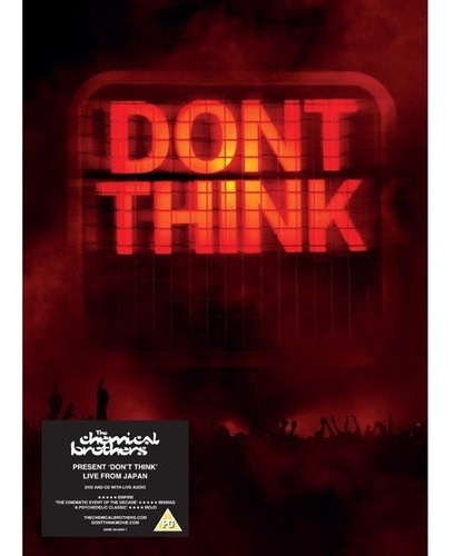 The Chemical Brothers Don't Think Dvd+cd Nuevo En Stock