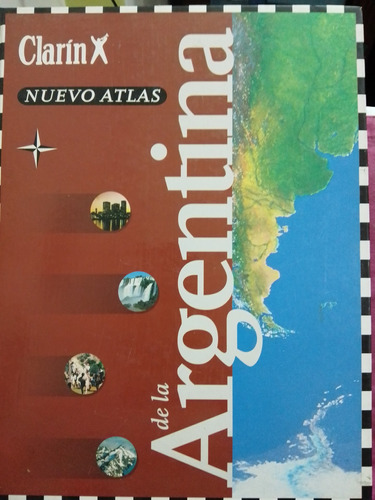 Nuevo Atlas De La Argentina - Clarín 1994 Tapa Dura