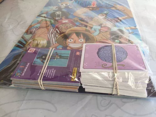 Álbum de Figurinhas One Piece COMPLETO!! 