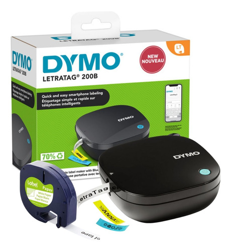 Impresora De Etiquetas Dymo Letratag Lt 200b Bluetooth