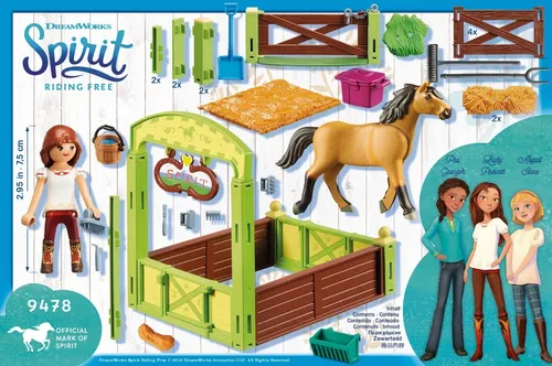 Playmobil spirit online establo
