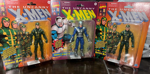 Marvel Legends The Uncanny X-men Multiple Man Avalanche Set