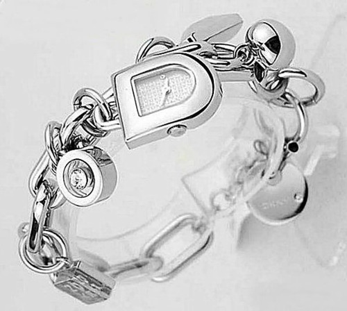 Belíssimo Relógio Pulseira De Luxo Dkny Donna Karan Original