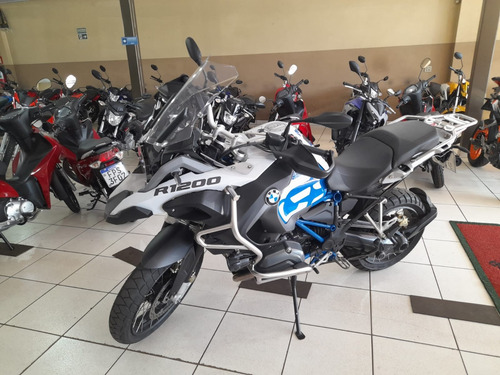 Imagem 2 de 6 de Bmw R 1200 Gs Adventure Azul 2018